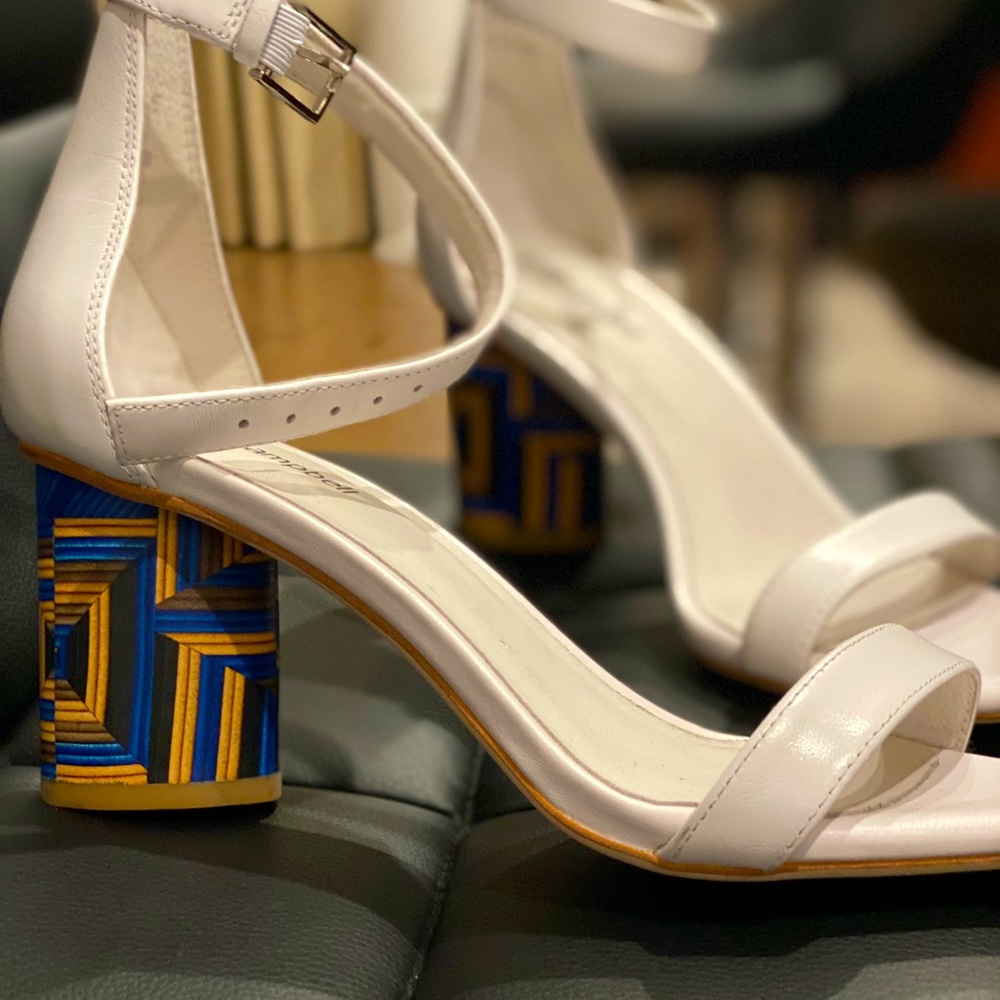 Used Jeffery Campell leather sandals